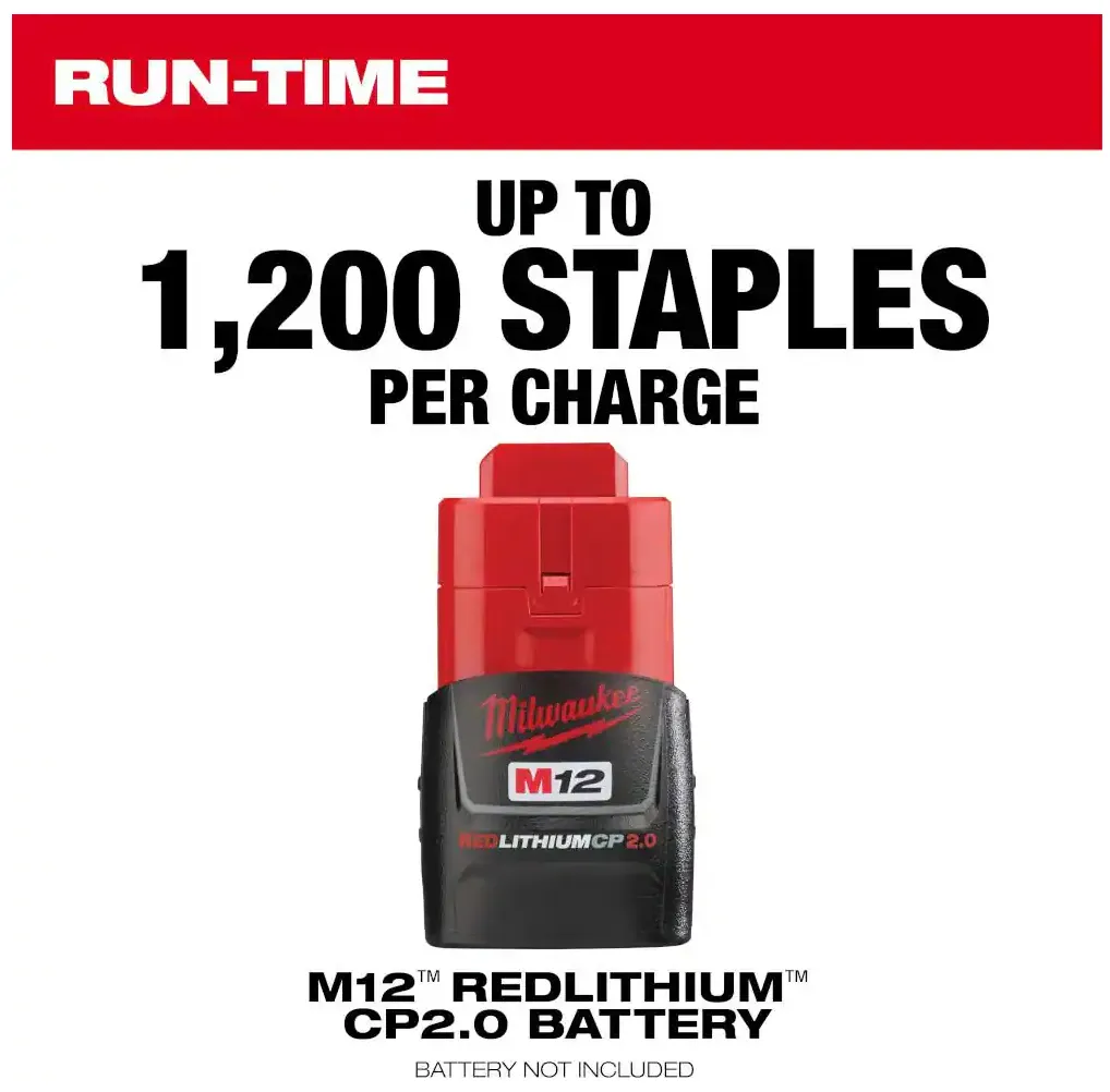 2448-20 Milwaukee M12 Cable Stapler (Tool Only)