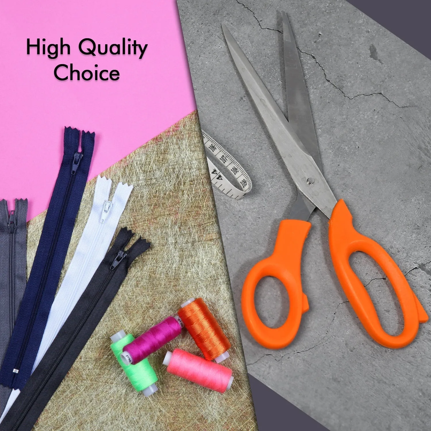 4078 Tailor Scissors And Measuring Tape High Quality Scissor With Flexible Measuring Tape For Tailor & Home Use Scissor