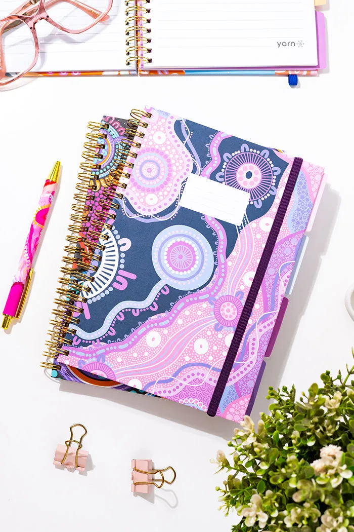 A Woman's Connection A5 Spiral Tab Notebook