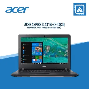 ACER ASPIRE 3 A314-32-C83Q CEL-N4100 /4GB/500GB | BEST FOR STUDENTS LAPTOP