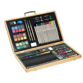 Artist Wooden Box Set, 106pce