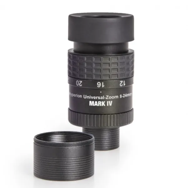 Baader Hyperion 8-24mm Clickstop Zoom Mark IV Eyepiece - 1.25" & 2"