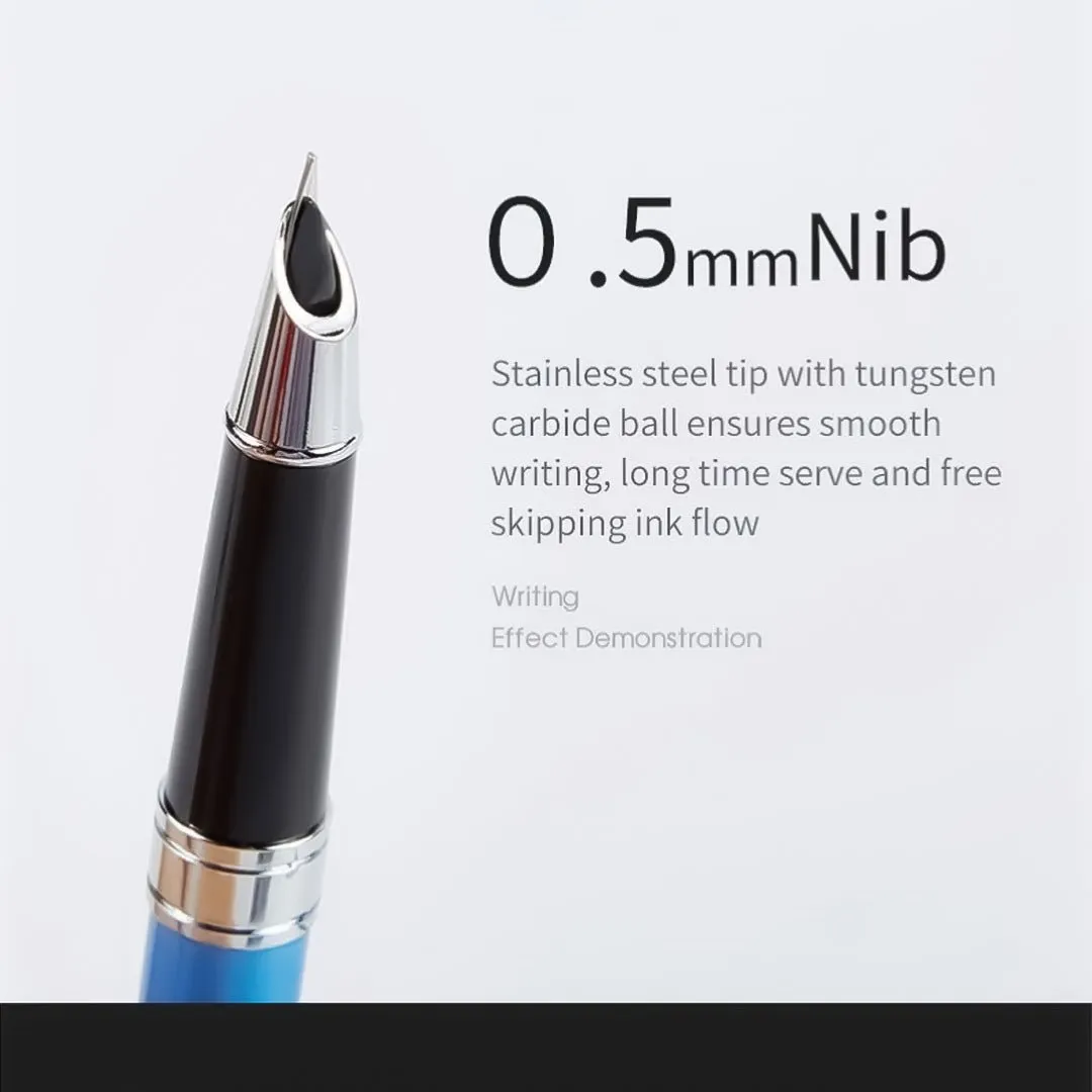 Baoke 0.5mm Black Ink Fountain Pen (PM 158)