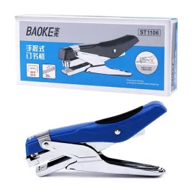 Baoke Handheld Blue Stapler (ST 1106)