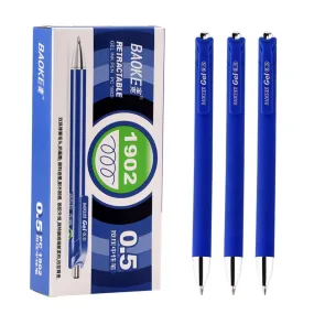 Baoke Retractable Gel Ink Pen (PC1902) (Pack of 6)