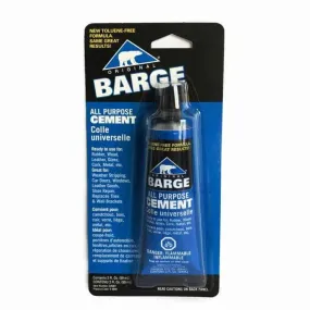 Barge All-Purpose TF Cement - 2oz Industrial Strength Adhesive for Leather, Rubber, and More