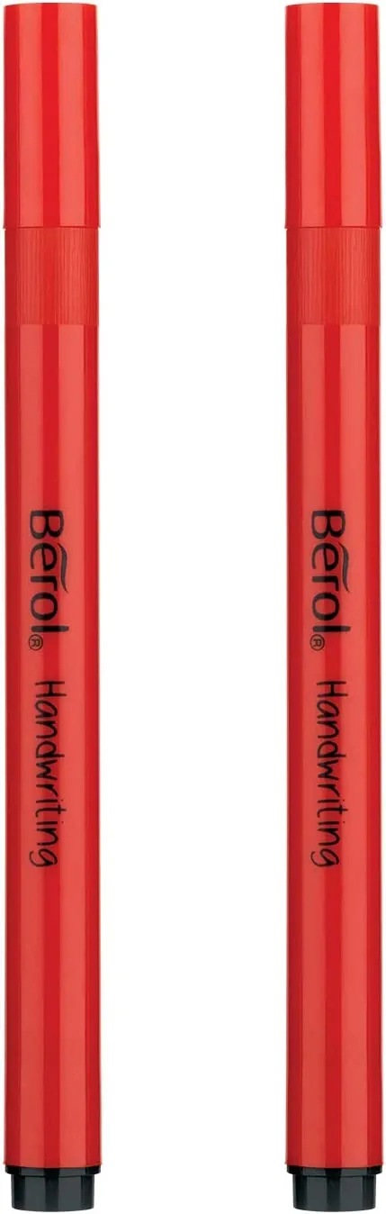 Berol Handwriting Pen Twin Blister Card Black (Pack of 2) S0672930