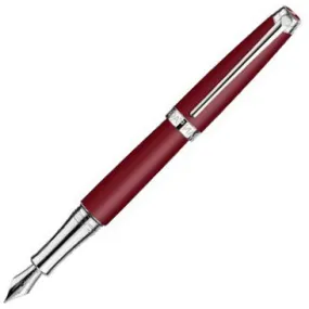 Caran d'Ache Leman Burgundy Fountain Pen