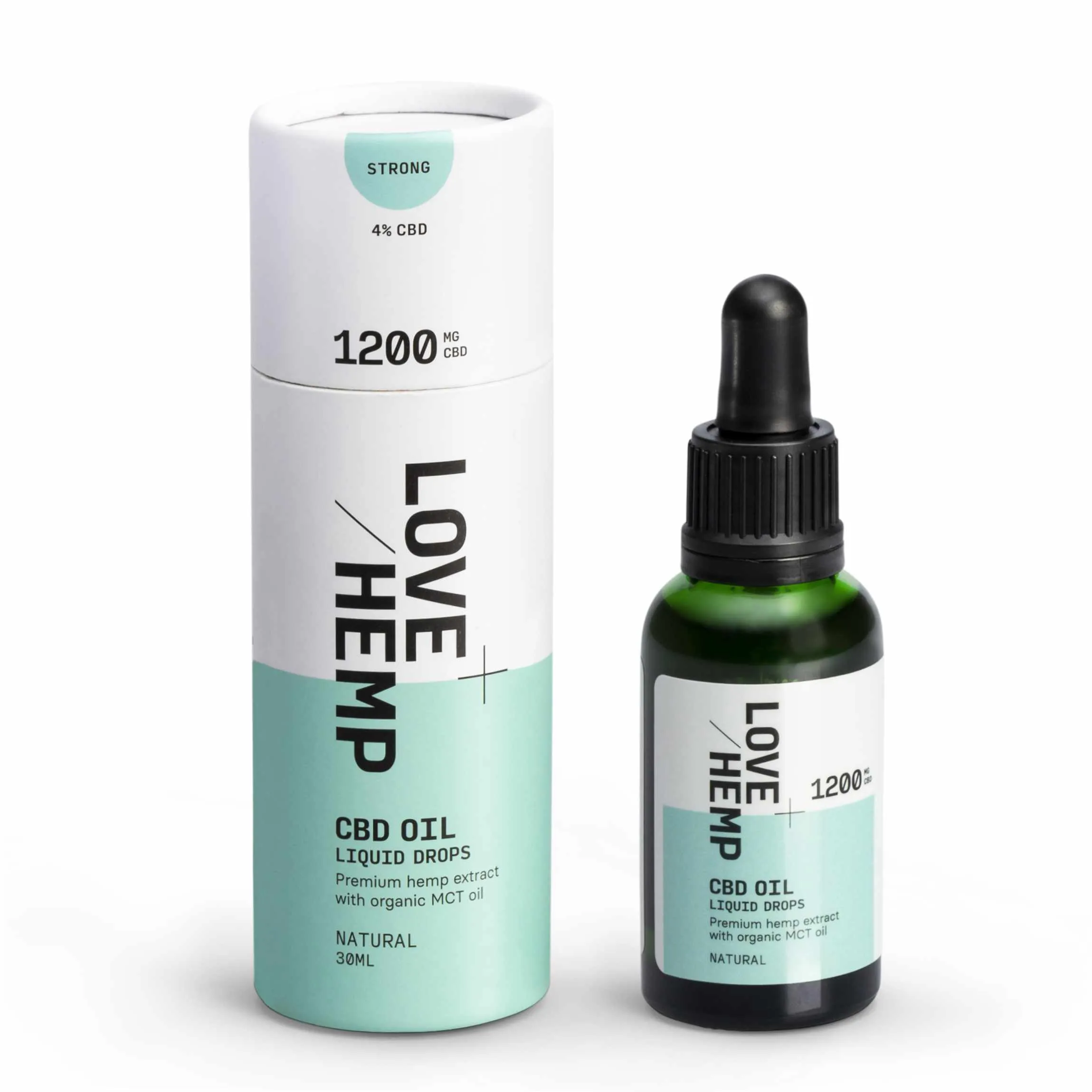 CBD Oil Drops 1200mg - Strong | 30ml Tincture