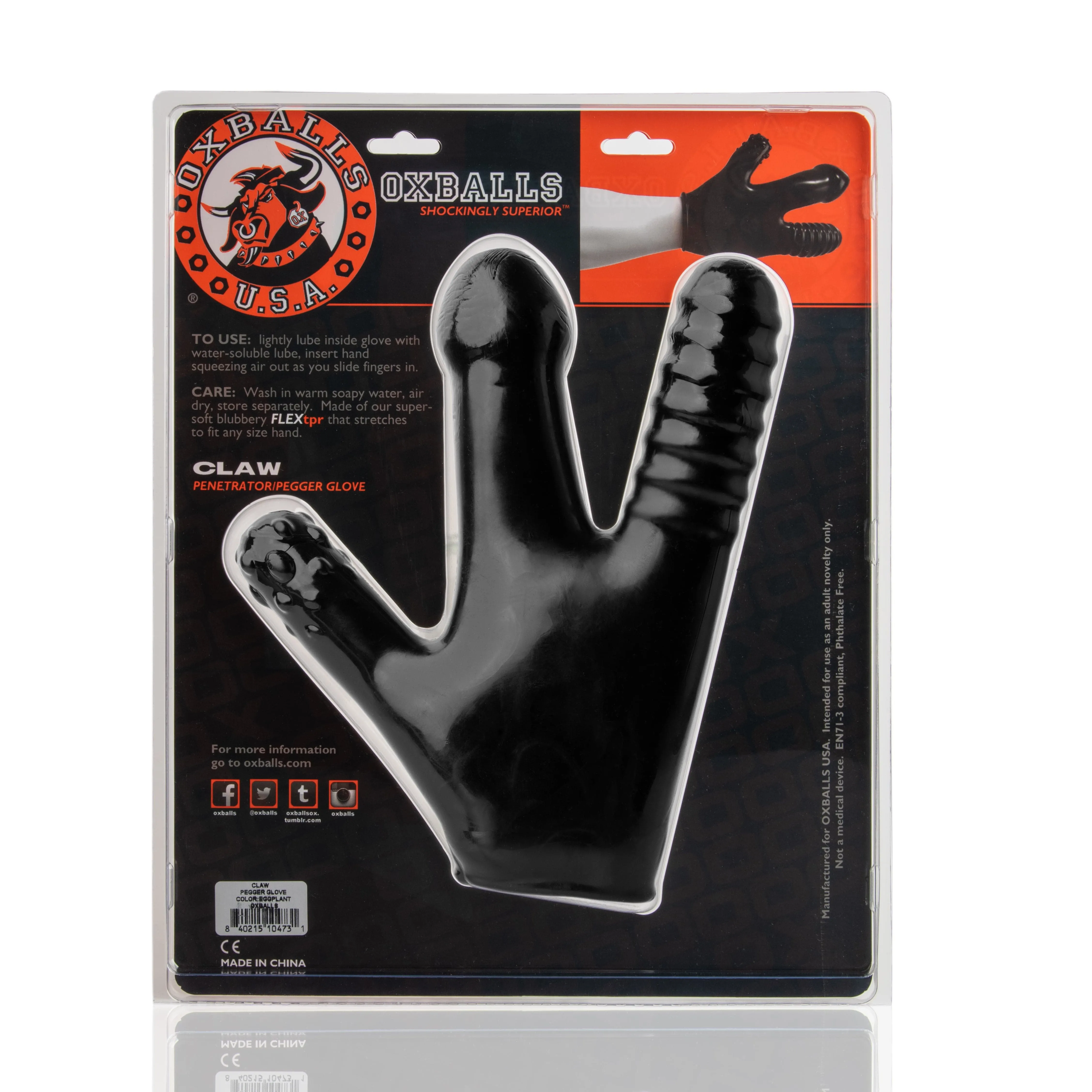 Claw Glove Black OxBalls