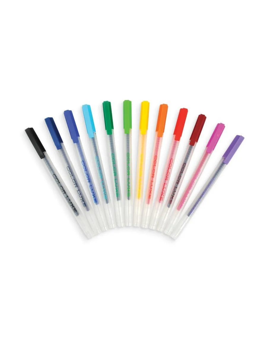 Color Luxe Gel Pens - Set of 12