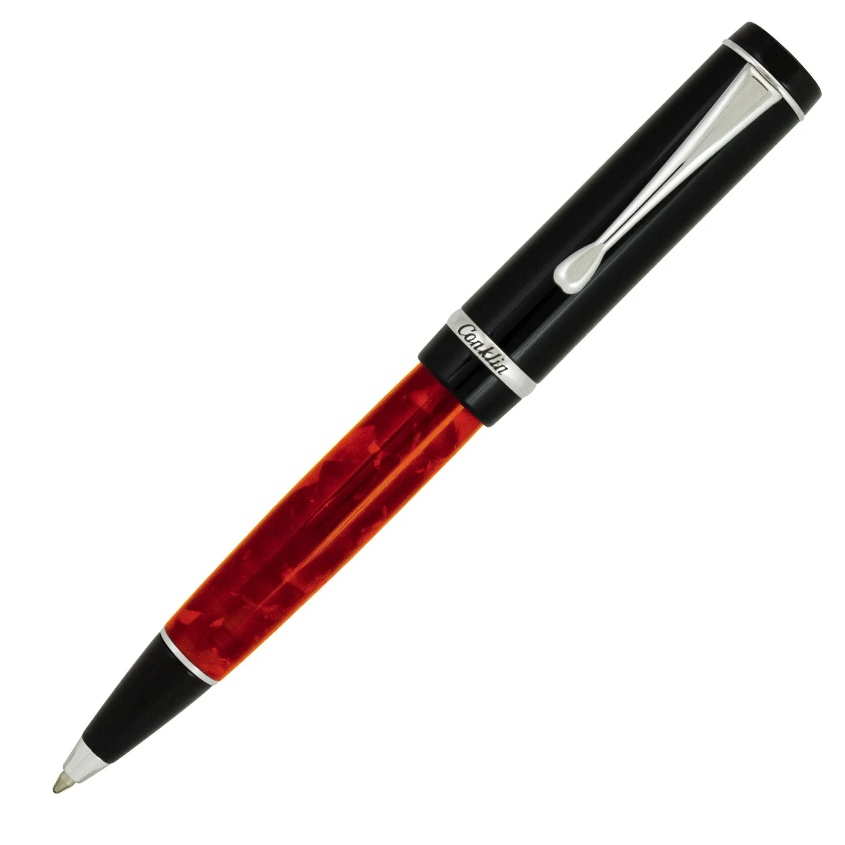 Conklin Duragraph Ballpoint Pen Red Nights