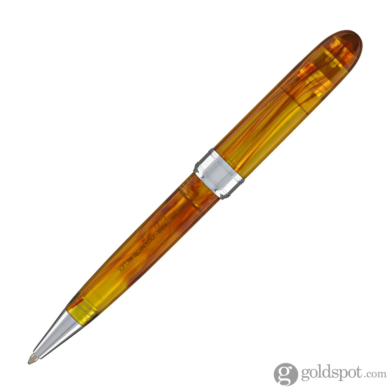 Conklin Symetrik Ballpoint Pen in Precious Amber