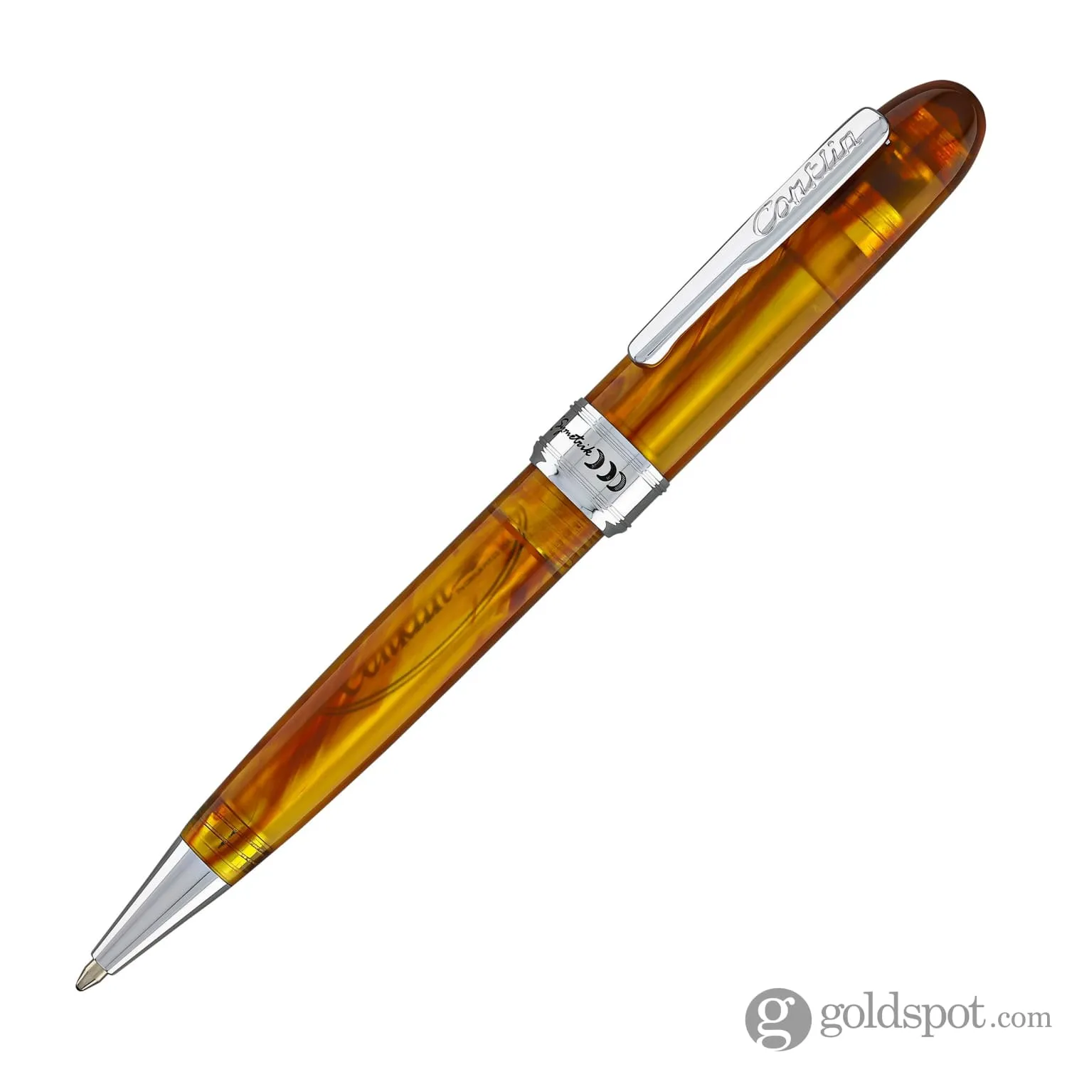 Conklin Symetrik Ballpoint Pen in Precious Amber