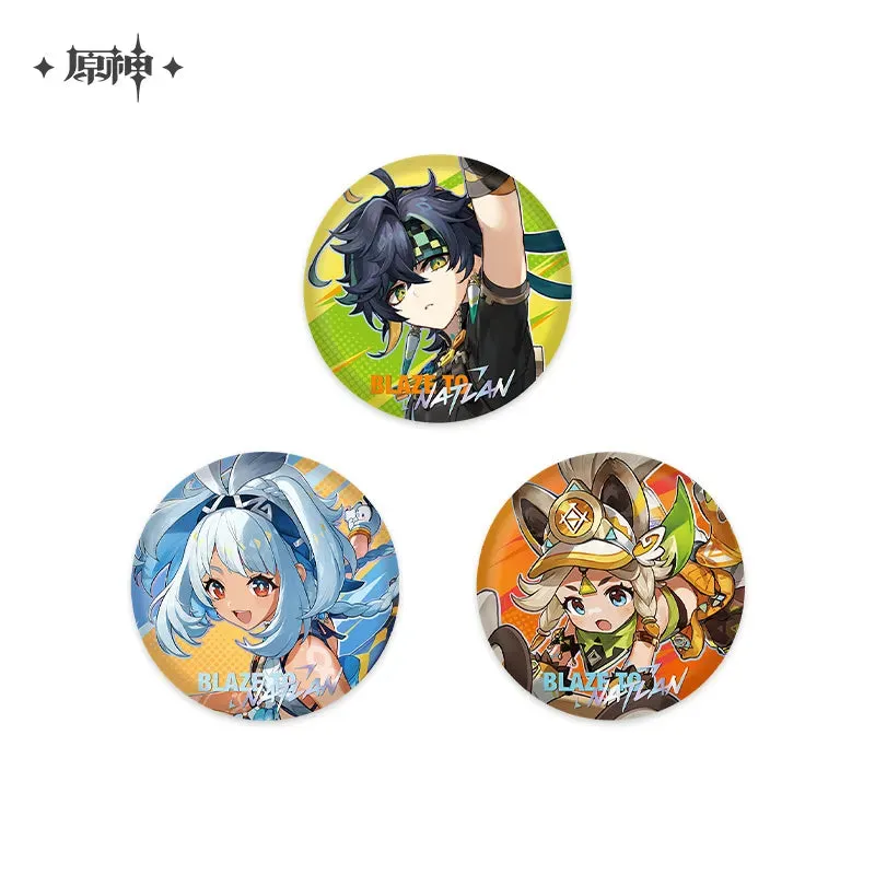 Genshin Impact - Blaze to Natlan Badge & Acrylic Stand miHoYo