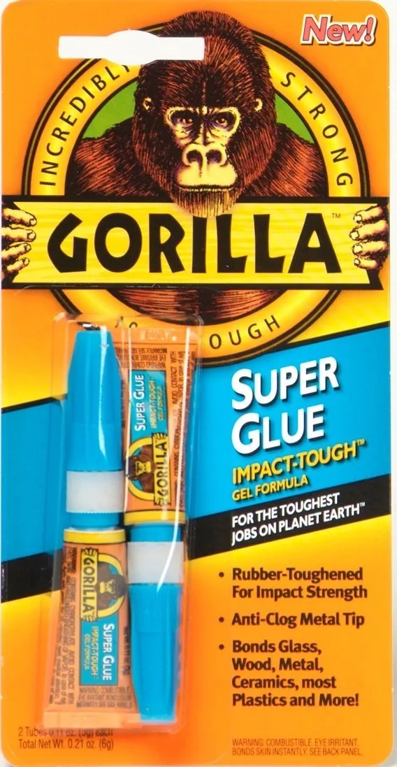 Gorilla Superglue 3g Pack of 2