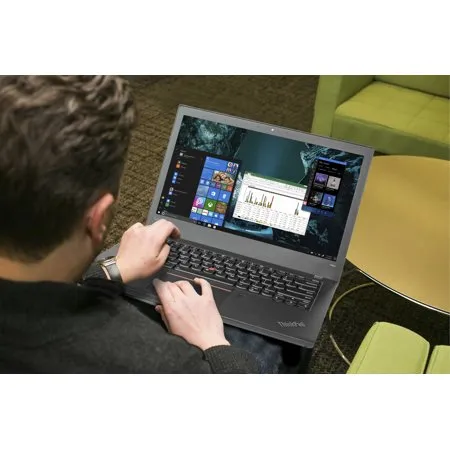 Lenovo ThinkPad T480 | 14" IPS FHD (1080p) Business Laptop | Intel Core i5-8350U up to 3.60GHz Quad-Core (8th Gen), 16GB RAM, 512GB NVMe SSD - Windows 11 - Intel® UHD 620, USB-C (Thunderbolt), HDMI - Certified Refurbished (Grade A) - 1 Year Warranty