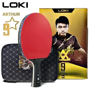 LOKI Arthur 9 Star Carbon Offensive Table Tennis Bat