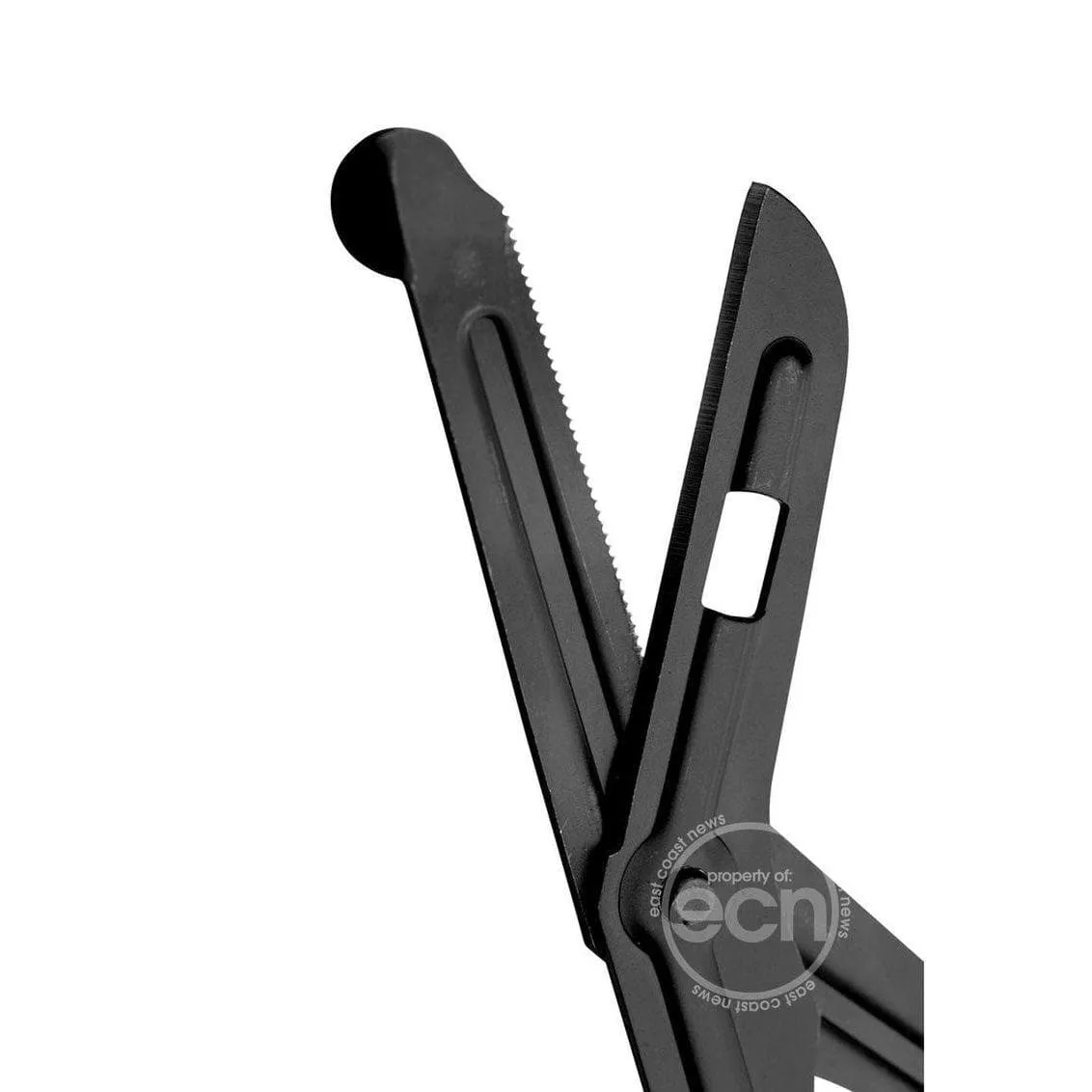 Master Series Snip Heavy Duty Bondage Stainless Steel Scissors with Clip Black