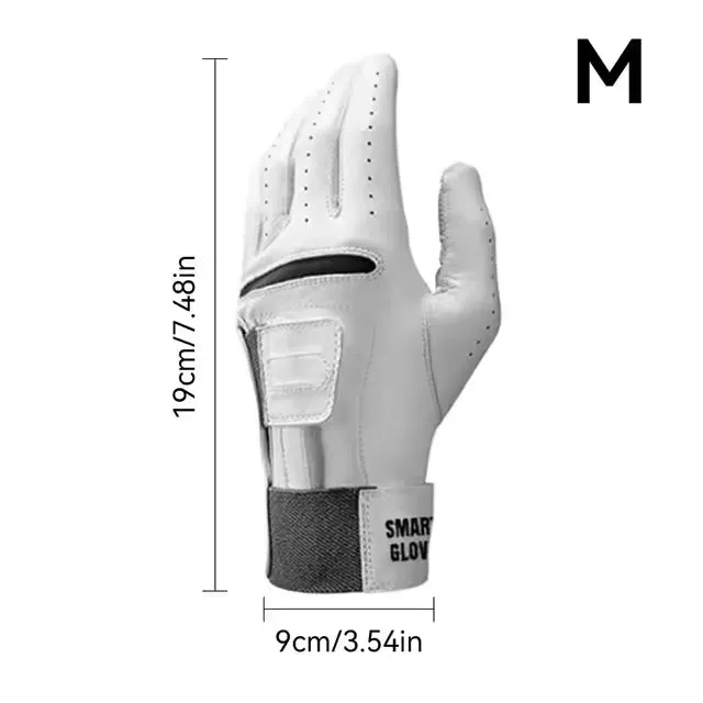 Men's Leather Golf Gloves 2 In 1 Golf Gloves For Practice Comfortable