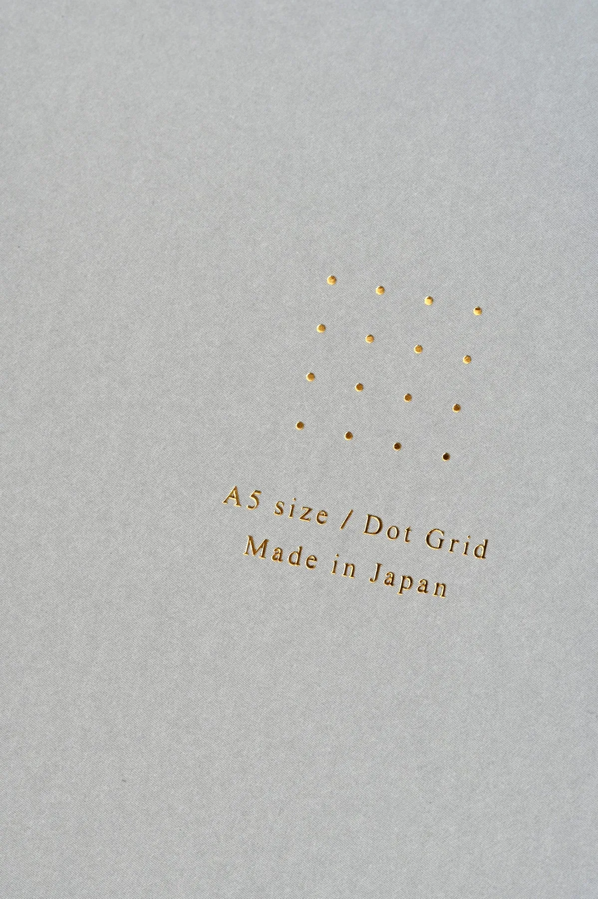 Midori Dot Grid A5 Gray