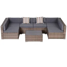 Outsunny 7-Piece Outdoor Patio Furniture Set - 860-020V03