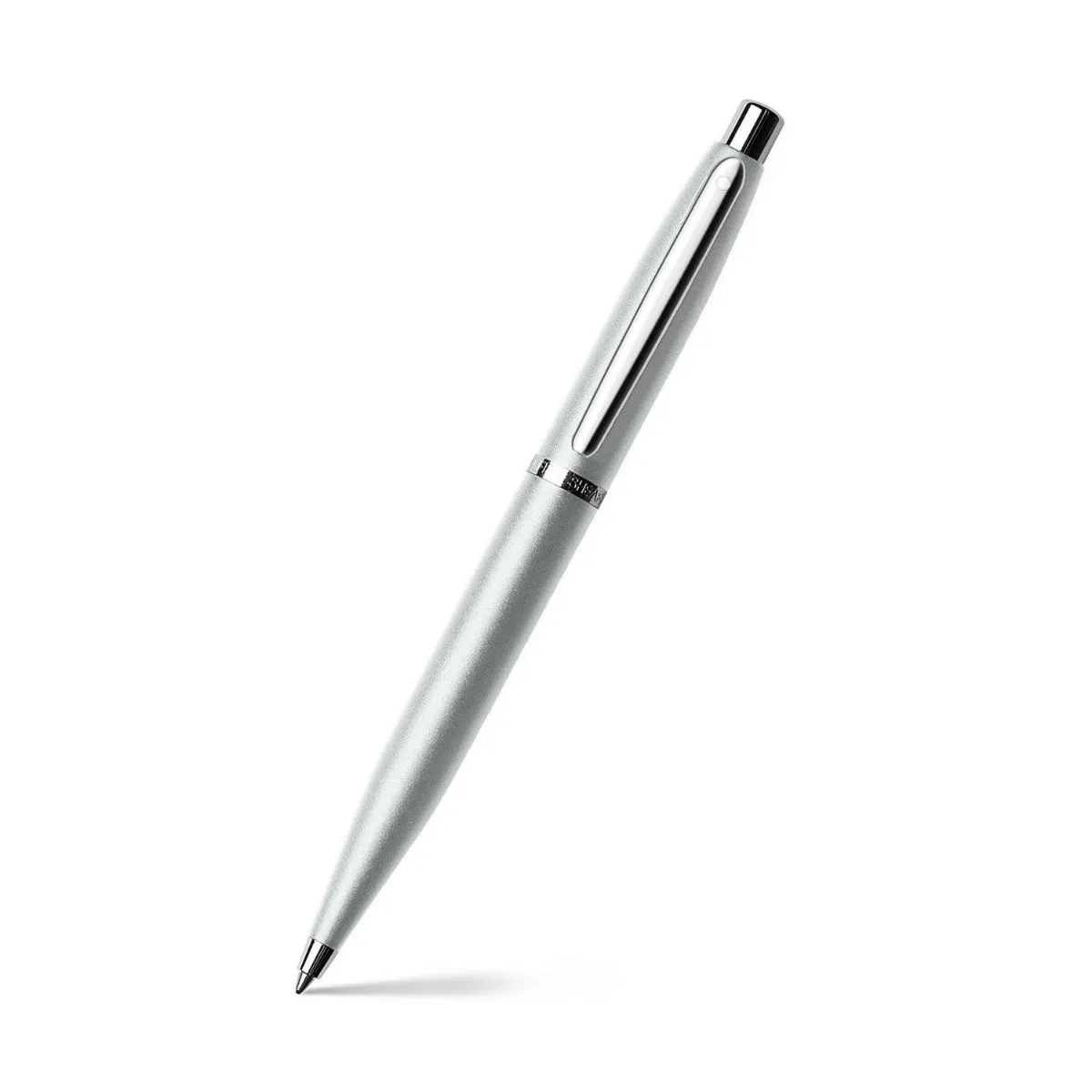 Sheaffer Gift Set ft. Strobe Silver VFM Ballpoint Pen with Chrome Trims and Small Notebook