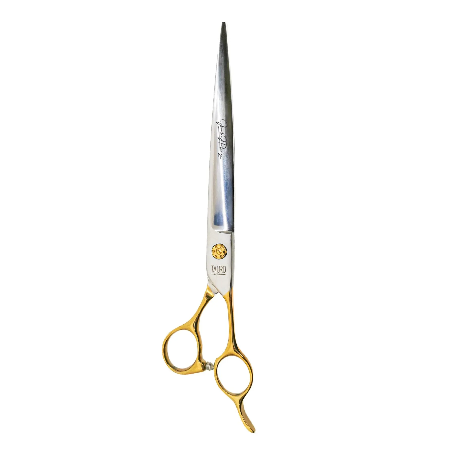 Tauro Pro Line Janita Plungė Stainless Steel Pro Shears Cutting Scissors Straight Ergonomic Extremally Sharp For The Right-Handed